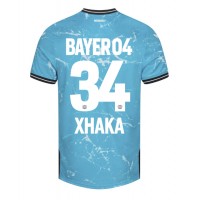 Maglie da calcio Bayer Leverkusen Granit Xhaka #34 Terza Maglia 2023-24 Manica Corta